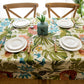 Tropical Rainforest Monstera Pure Cotton Tablecloth