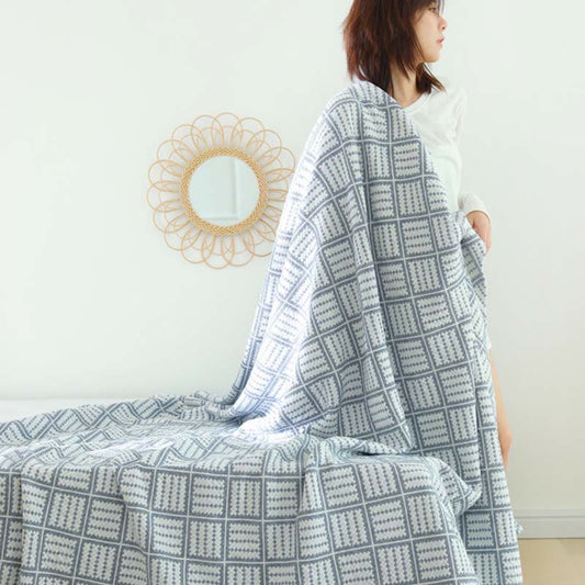 Ownkoti Plaid Pure Cotton Three Layers Quilt - image 2