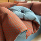 Houndstooth Double Gauze Cotton Bedding Set (4PCS)