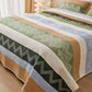 Modern Zigzag & Line Cotton Quilted Bedding