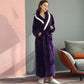 Thick Fleece Pajama Comfy Bathrobe - image 3