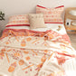 Cotton Gauze Bohemian Geometric Reversible Quilt