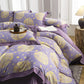 Cotton Gauze Luxurious Floral Bedding Set(4PCS)