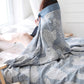 Pattern Gauze Reversible Quilt Breathable Throw - image 17