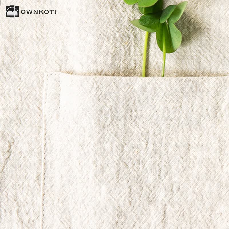 Ownkoti Soft V-Neck Bathrobe Sleepwear with Pockets