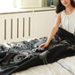 Retro Style Luxury Leisure Soft Blanket