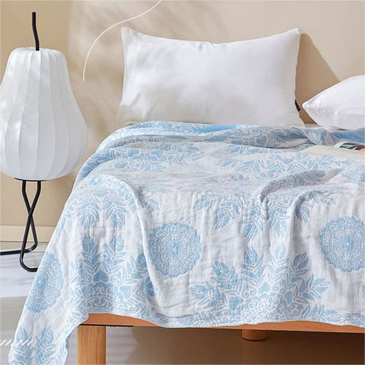 Pure Cotton Fresh Floral Comfy Quilt