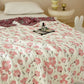 Peach Blossom Bamboo Fiber Soft Quilt