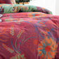 Floral Button Duvet Cover Bedsheet & Pillowcases (4PCS)