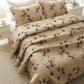 Quilted Cotton Vintage Floral Bedding