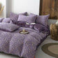 Elegant Floral Cotton Gauze Bedding Set(4PCS)