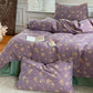 Cotton Gauze Elegant Floral Bedding Set (4PCS)