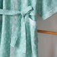 Elegant V-neck Cotton Gauze Summer Bathrobe