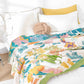 Breathable Cotton Gauze Pastoral Lightweight Quilt