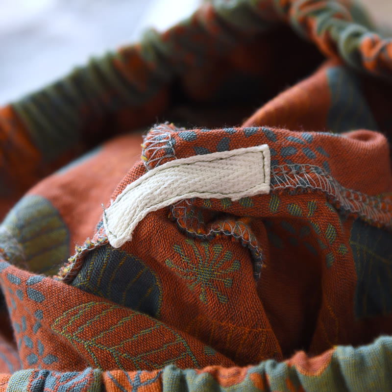 Leaf Green Cotton Gauze Loungewear Set - image 8