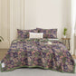 Reversible Blossom Floral Cotton Gauze Quilt