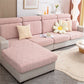 Solid Color Jacquard Leaf Texture Sofa Cover