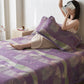 Double Layers Gauze Retro Leaf Comfy Quilt