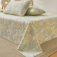 Elegant Floral Pure Cotton Soft Coverlet