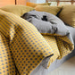 Houndstooth Double Gauze Cotton Bedding Set (4PCS)