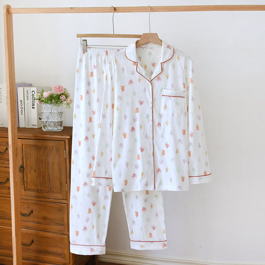 Christmas Tree Pure Cotton Loungewear Set