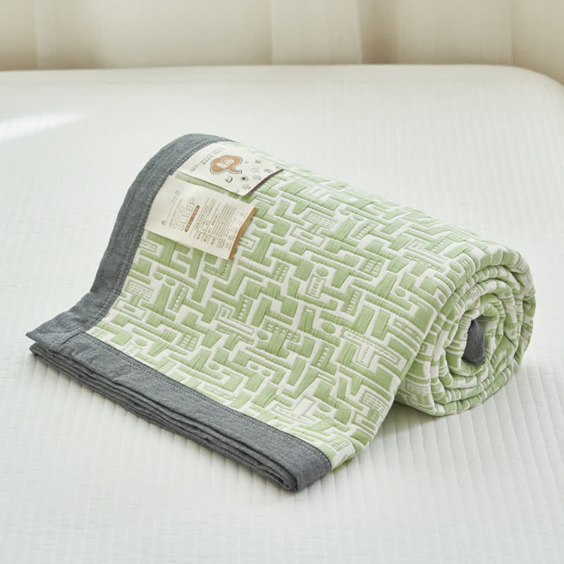 Modern Cotton Gauze Soft Summer Quilt