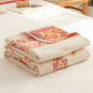 Cotton Gauze Bohemian Geometric Reversible Quilt