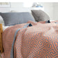 Breathable Plaid Cotton Reversible Summer Quilt