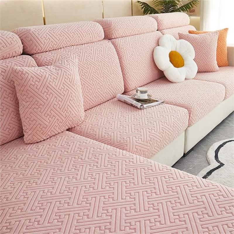 Simple Style Sectional Magic Sofa Cover