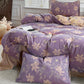 Floral Lily Cotton Gauze Bedding Set (4PCS)