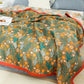 Ownkoti Vintage Reversible Coverlet Soft Floral Quilt