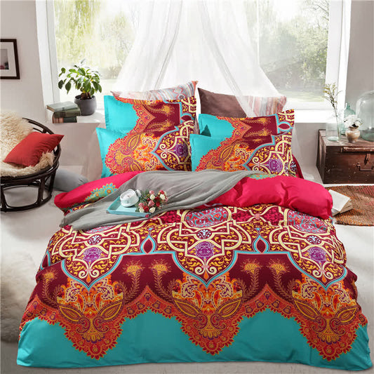 Bohemian Mandala Retro Bedding Set(3PCS)