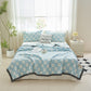 Cotton Gauze Maple Leaf Luxurious Quilt