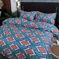 Geometric Bohemian Brushed Bedding Set(3PCS)