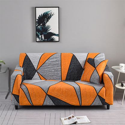 Elastic Modern Geometric Soft Sofa Cover