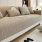 Solid Color Chenille Herringbone Sofa Cover