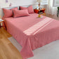 Rural Style Cotton Gauze Flat Sheet