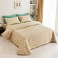 Rustic Tulip Pure Cotton Quilted Bedding