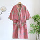 Retro Style Cotton Gauze Loose Bathrobe Pajama