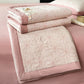 Jacquard Daisy Breathable Cotton Gauze Bedding