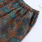 Jacquard Pure Cotton Retro Style Pajama Shorts