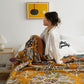 Flower Cotton Gauze Quilt Reversible Blanket - image 5