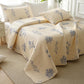 Morning Glory Quilted Cotton Bedding