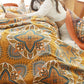 Multicolor Printed Cotton Lightweight Reversible Quilt - image 3