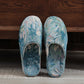 Chinoiserie Floral Non-slip House Slippers