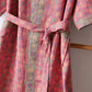 Cotton Gauze Vintage Floral Summer Bathrobe