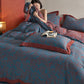 Double-layer Cotton Gauze Natural Bedding Set(4PCS)