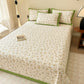 Pure Cotton Elegant Floral Breathable Coverlet