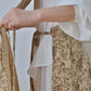 Floral Style Pure Cotton Waterproof Apron