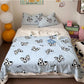 Cute Butterfly Sherpa Duvet Cover Blanket